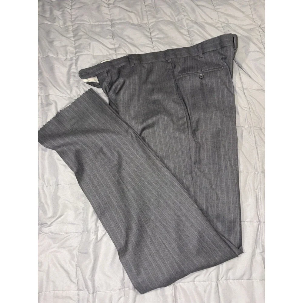 Nwt Joseph Abboud American Bespoke Modern Fit Super 120 Wool Suit Sz 46 L 40 W